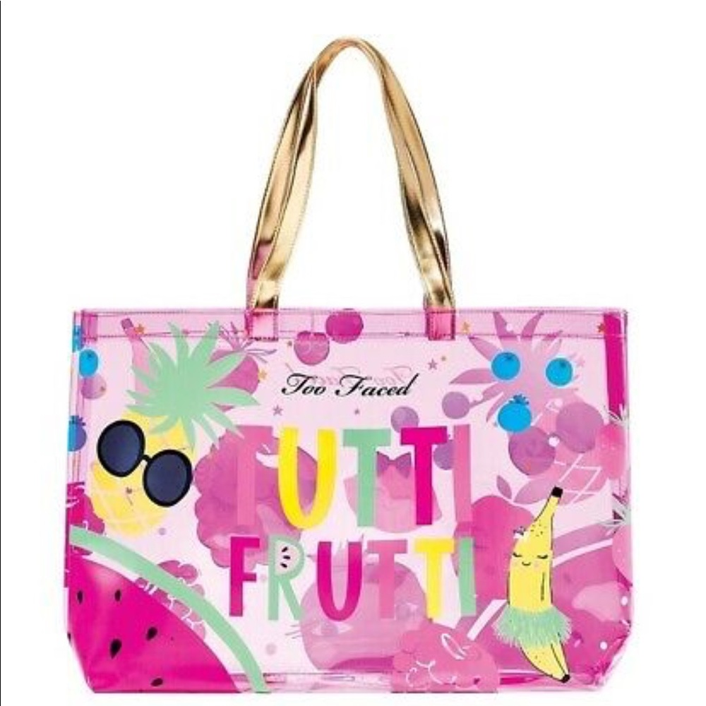 Tote bag too faced brand new